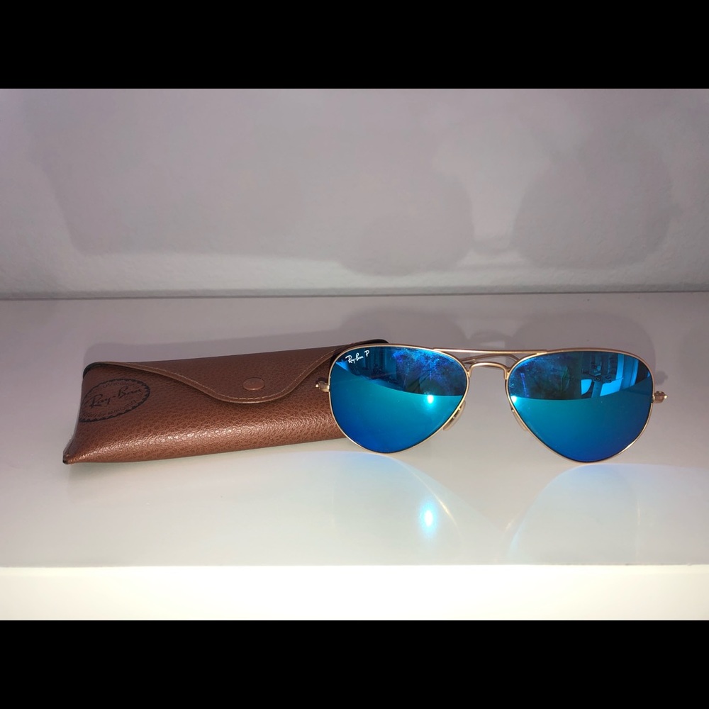 Polarized Aviator Rayban Sunglasses